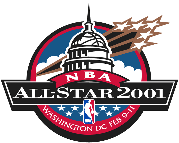 NBA All-Star Game 2001 Primary Logo iron on transfers for clothing